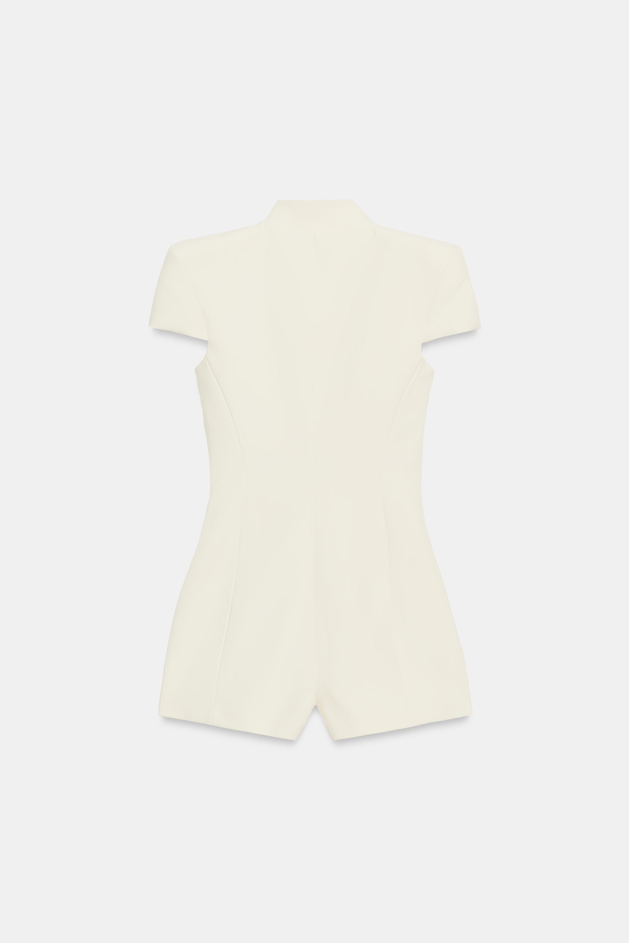COMBI-SHORT À ÉPAULETTES